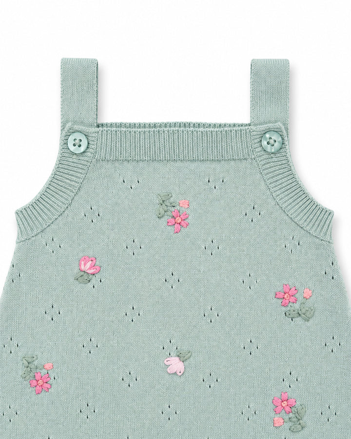 Chelsea Organic Hand Emb. Knit Bodysuit