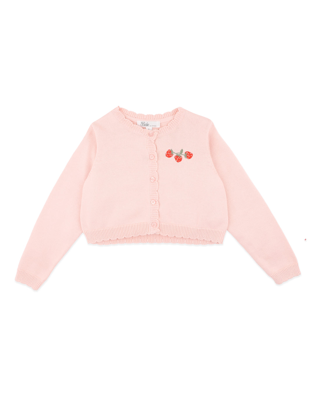 Organic Cardigan - Poppy