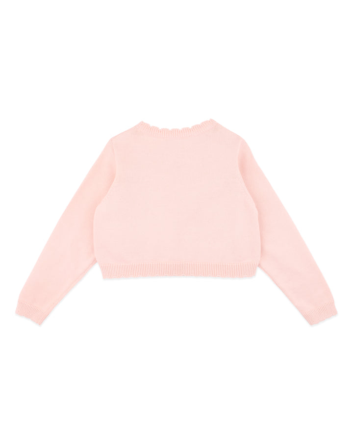Organic Cardigan - Poppy