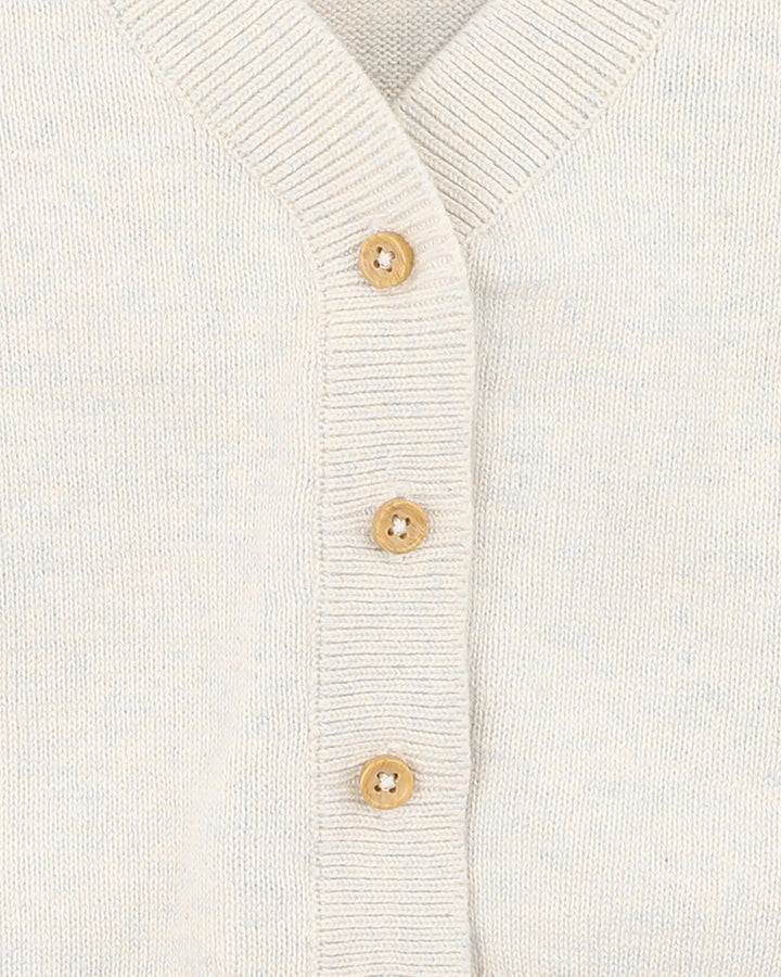 Brady Organic Cotton Marl Cardigan