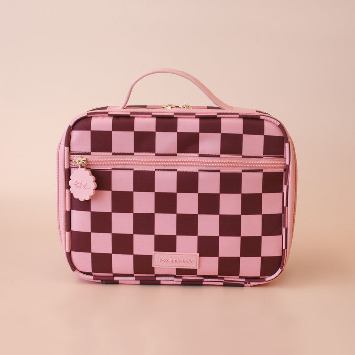 Mini Lunch Bag | Cherry Check