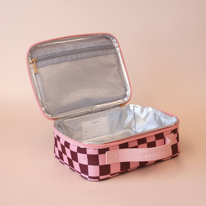 Mini Lunch Bag | Cherry Check