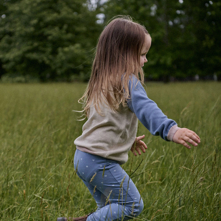 Leggings | Hearts Bluebelle