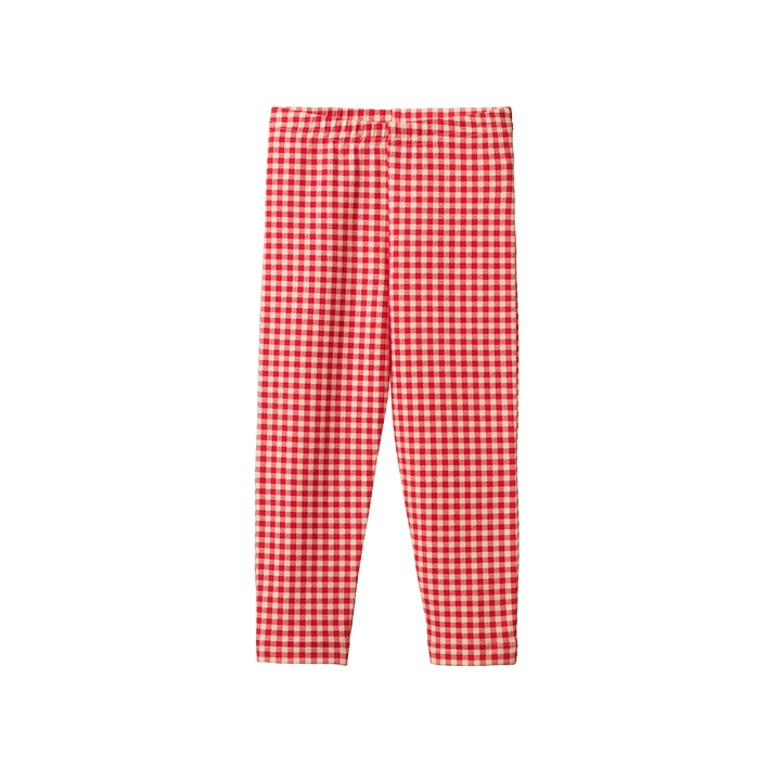 Leggings | Red Gingham