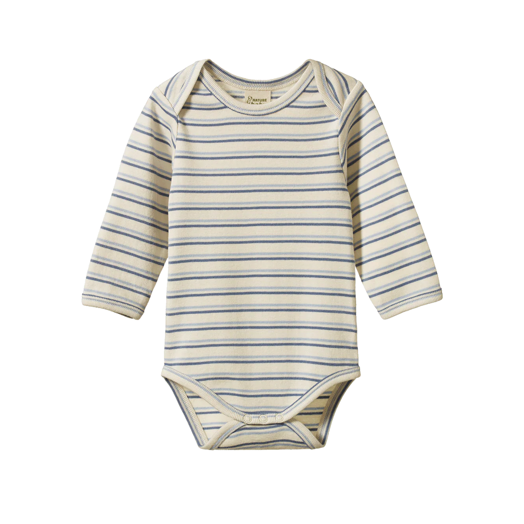 Bodysuit | Long Sleeve - Horizon Stripe