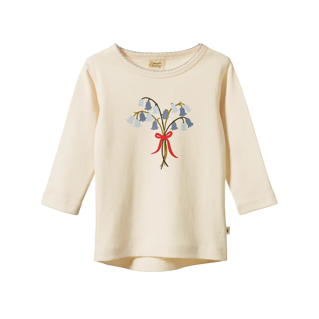 Long Sleeve Cloud Tee - Bluebelle