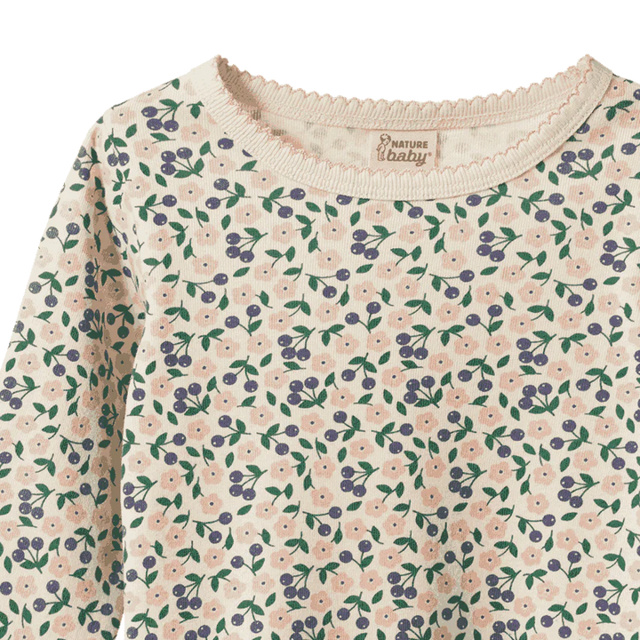 Long Sleeve Cloud Tee - Briarwood Print
