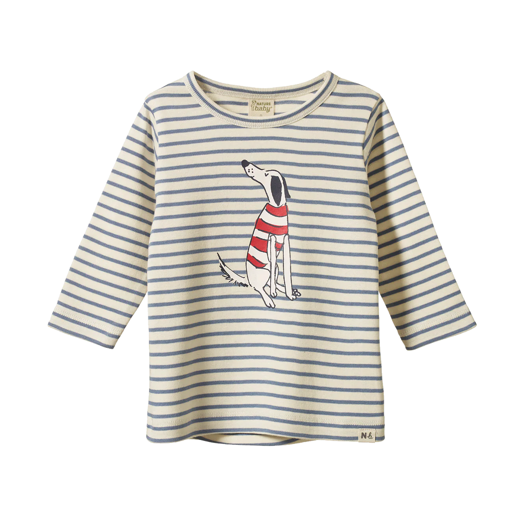 Long Sleeve River Tee | Stripe - Best Friend
