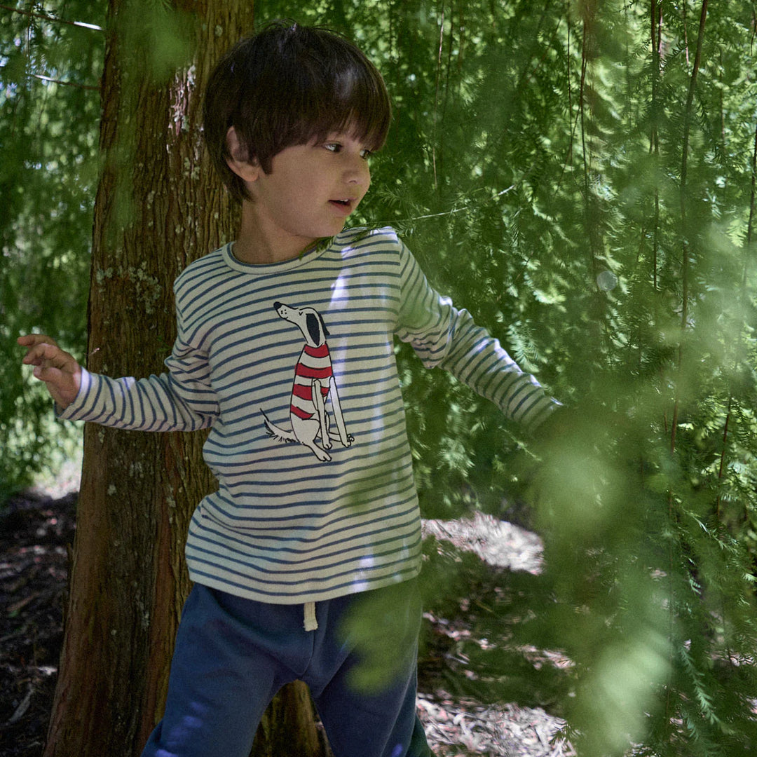 Long Sleeve River Tee | Stripe - Best Friend
