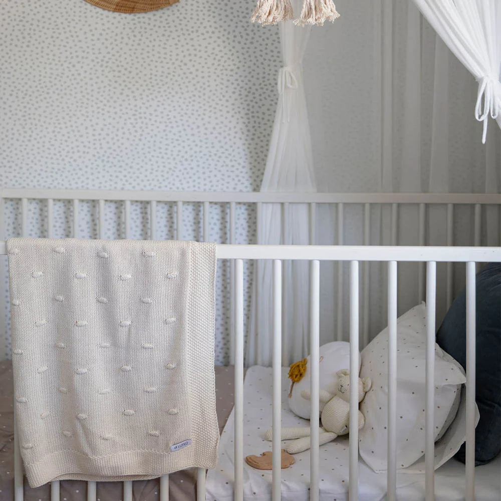 Blanket | Knit - Marshmallow in Natural