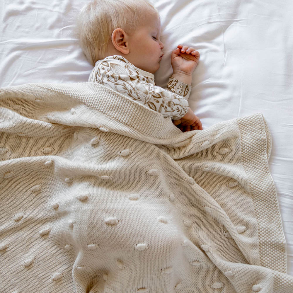Blanket | Knit - Marshmallow in Natural
