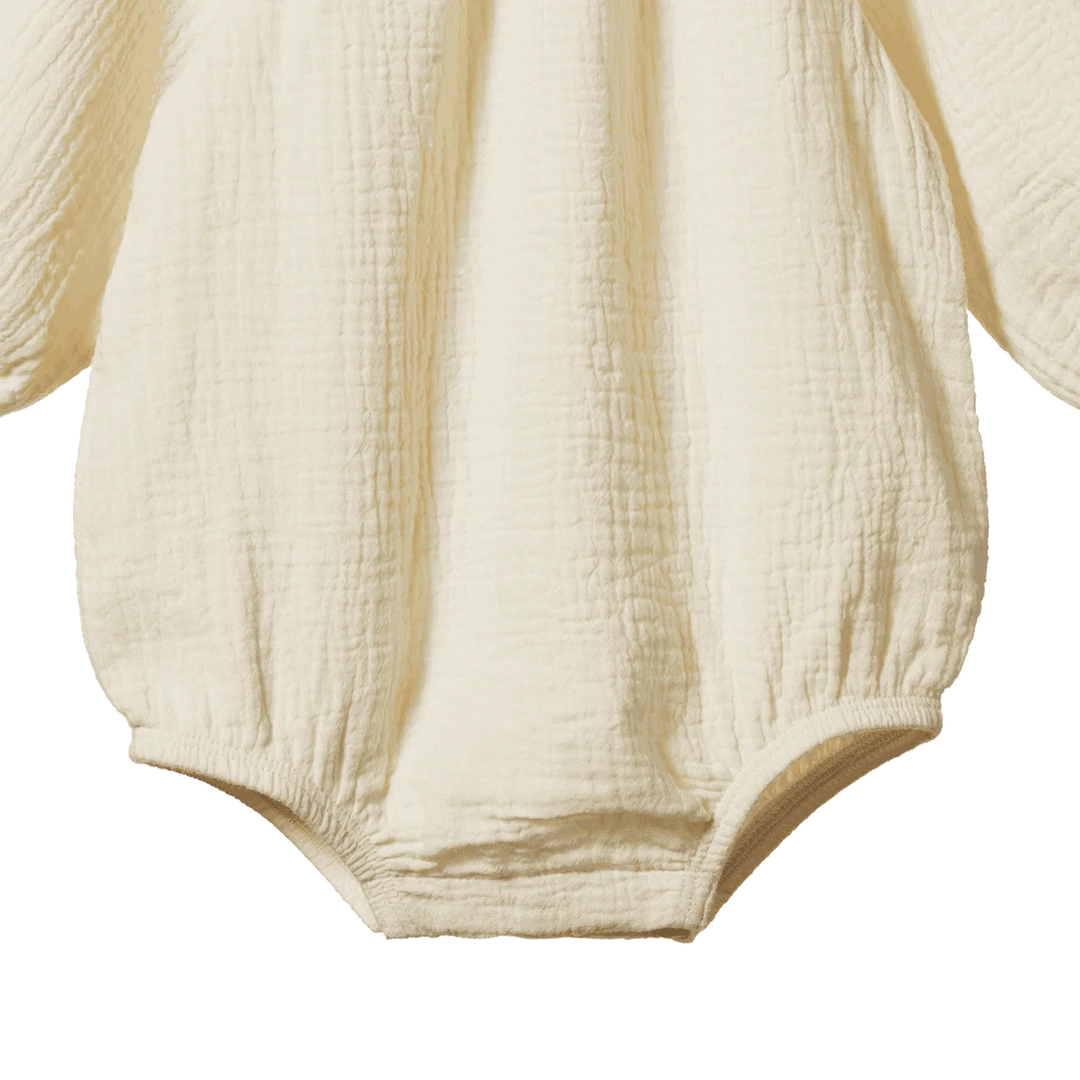 Meadow Bodysuit | Muslin - Natural