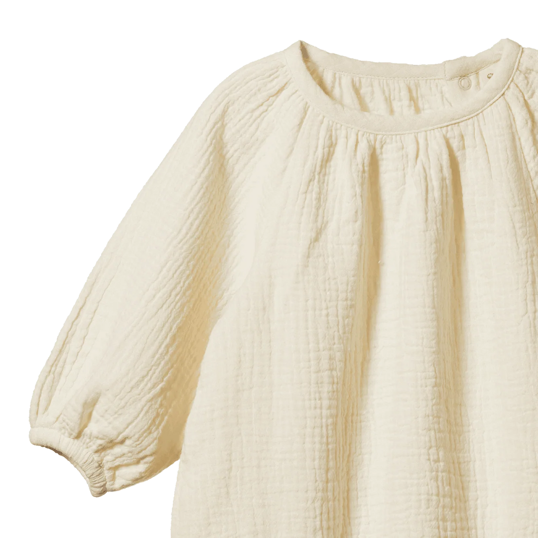 Meadow Bodysuit | Muslin - Natural
