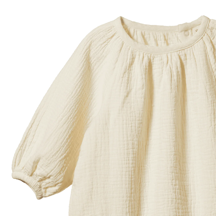 Meadow Bodysuit | Muslin - Natural