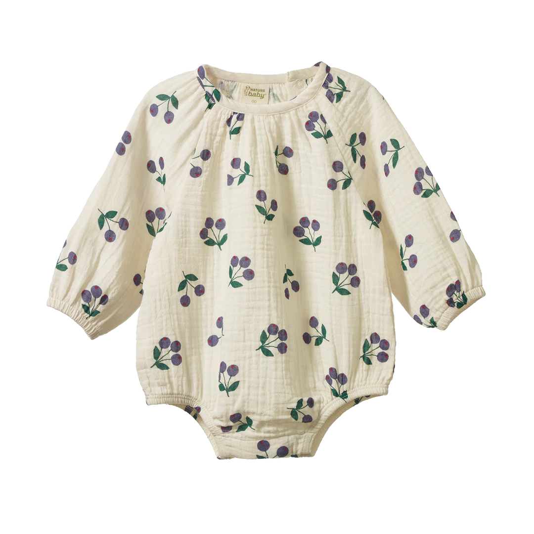 Bodysuit | Meadow - Winter Berry Natural