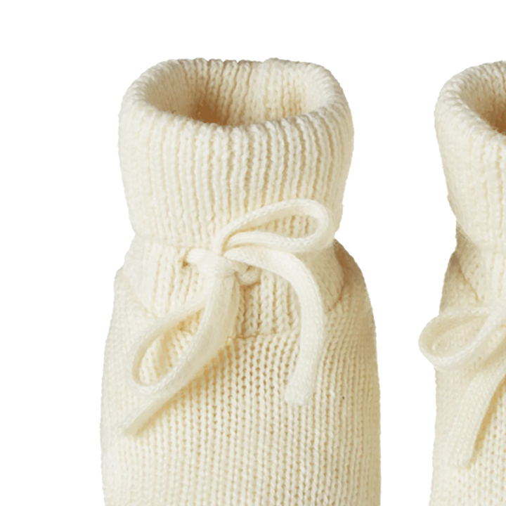 Booties | Merino Knit - Natural