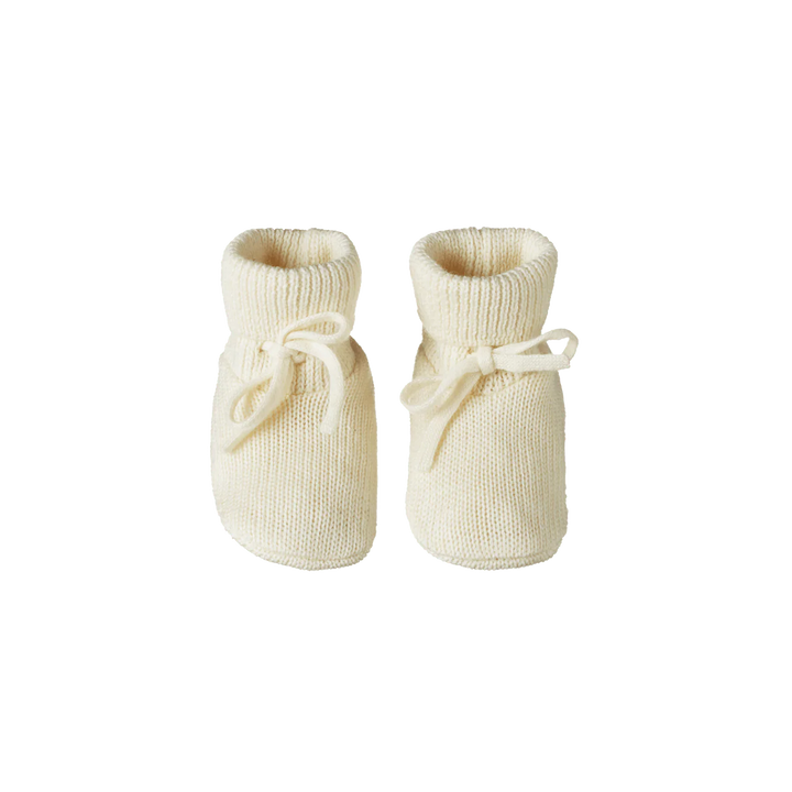 Booties | Merino Knit - Natural