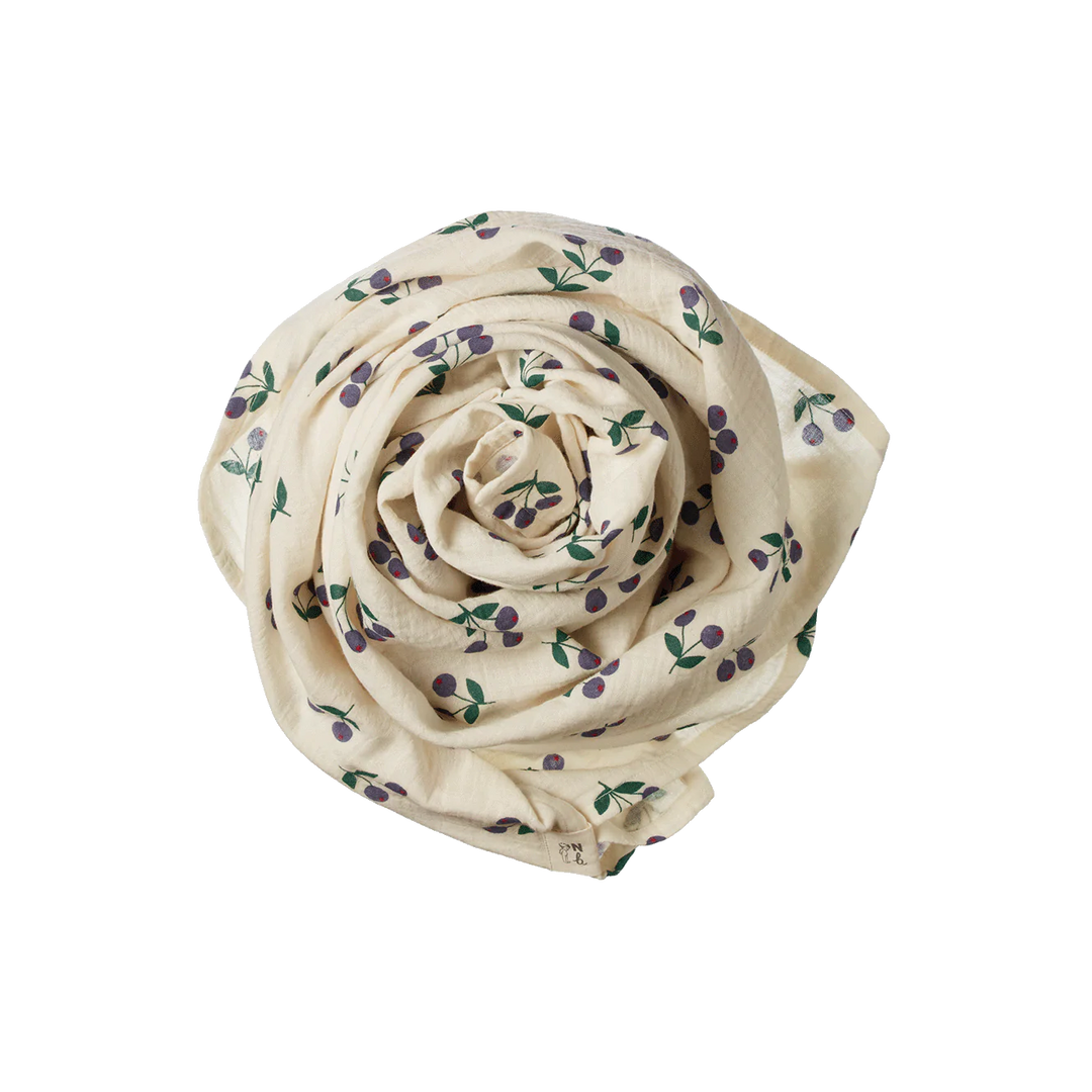 Muslin Wrap - Winter Berry Natural