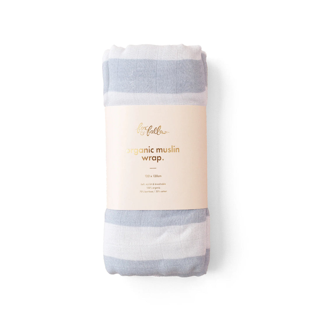 Swaddle | Organic - Cloud Stripe