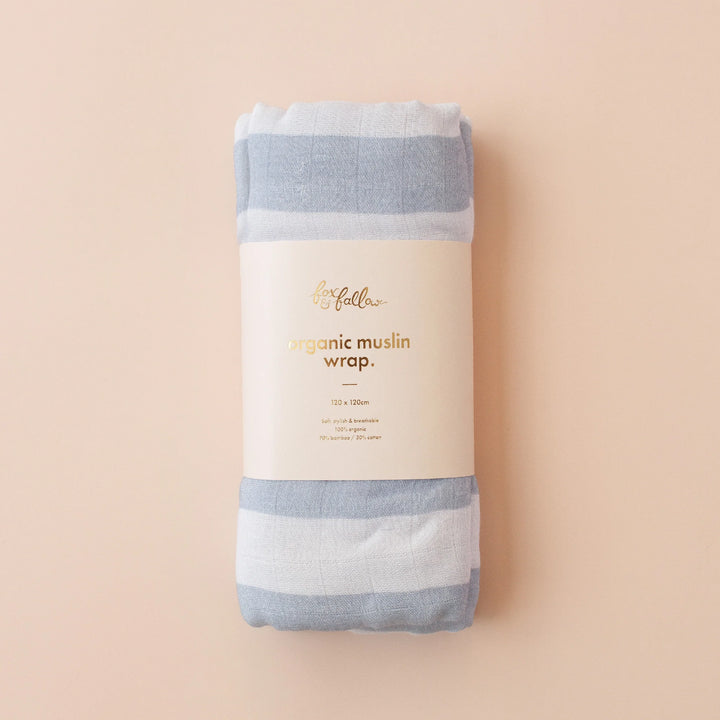Swaddle | Organic - Cloud Stripe
