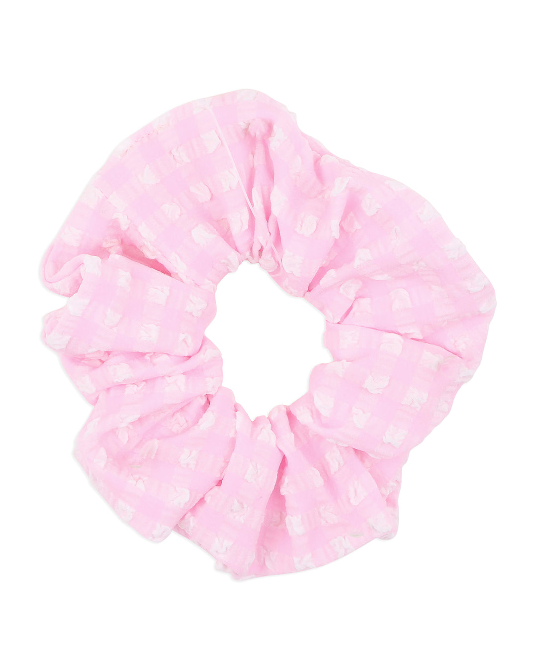 Scrunchie | Gingham - Pink