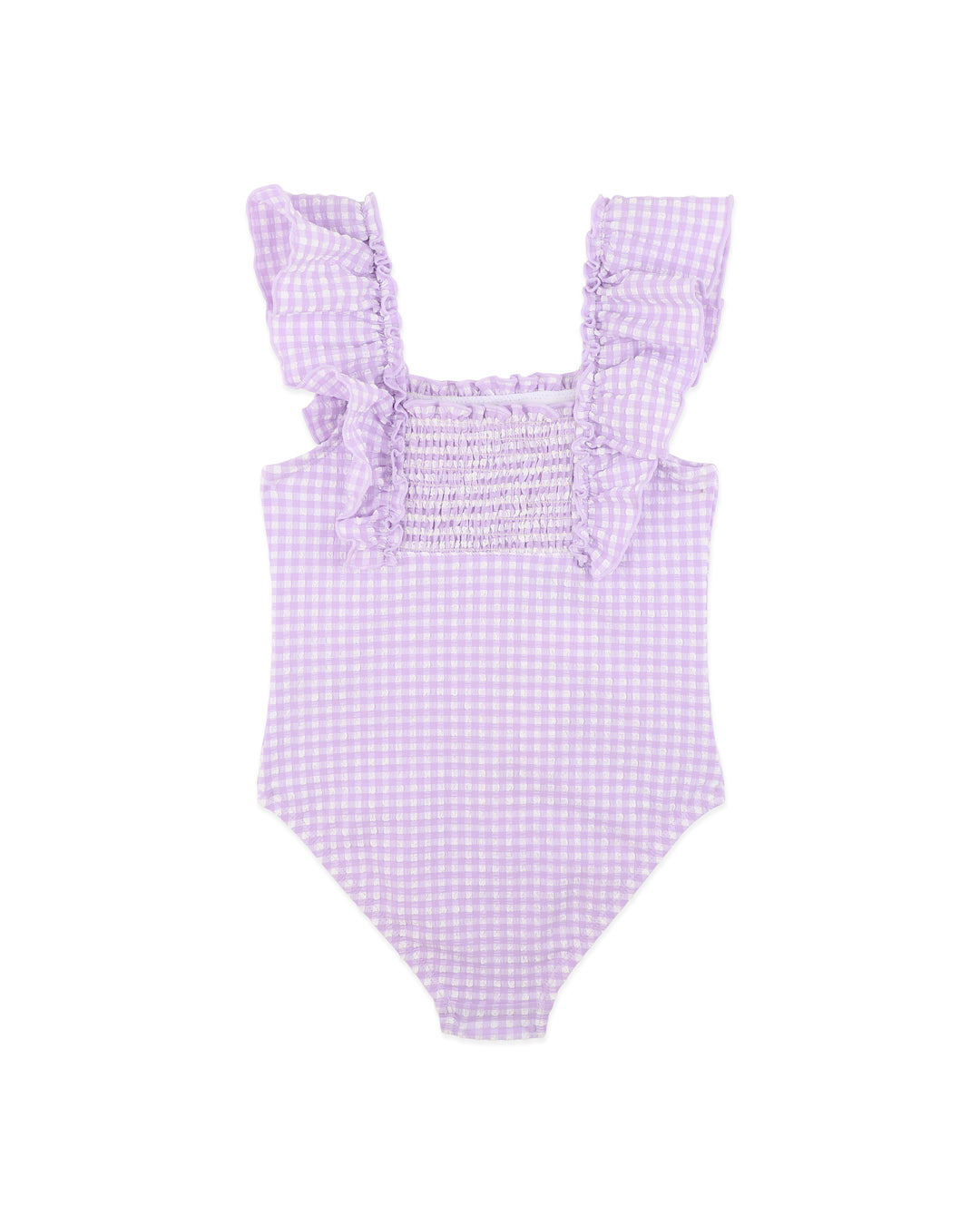 Swimsuit | Gingham - Lilac