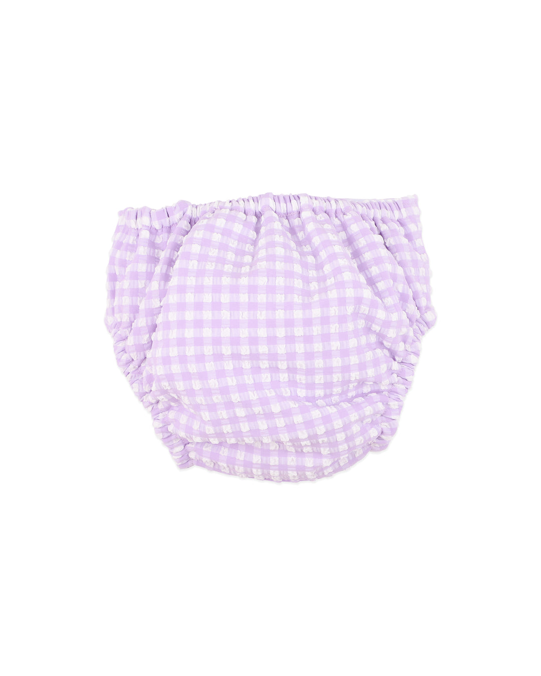 Aqua Nappy | Gingham - Lilac