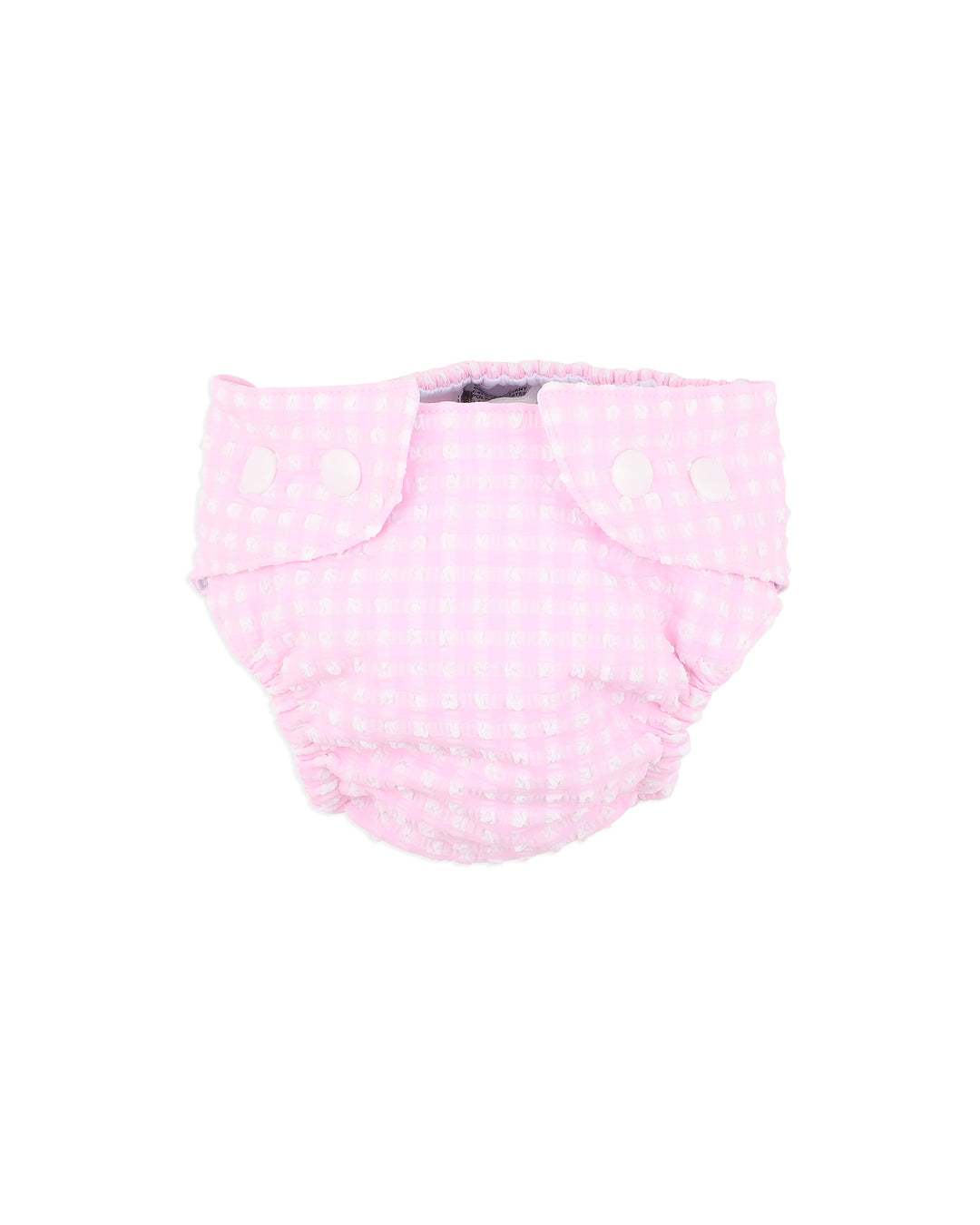Aqua Nappy | Gingham - Pink