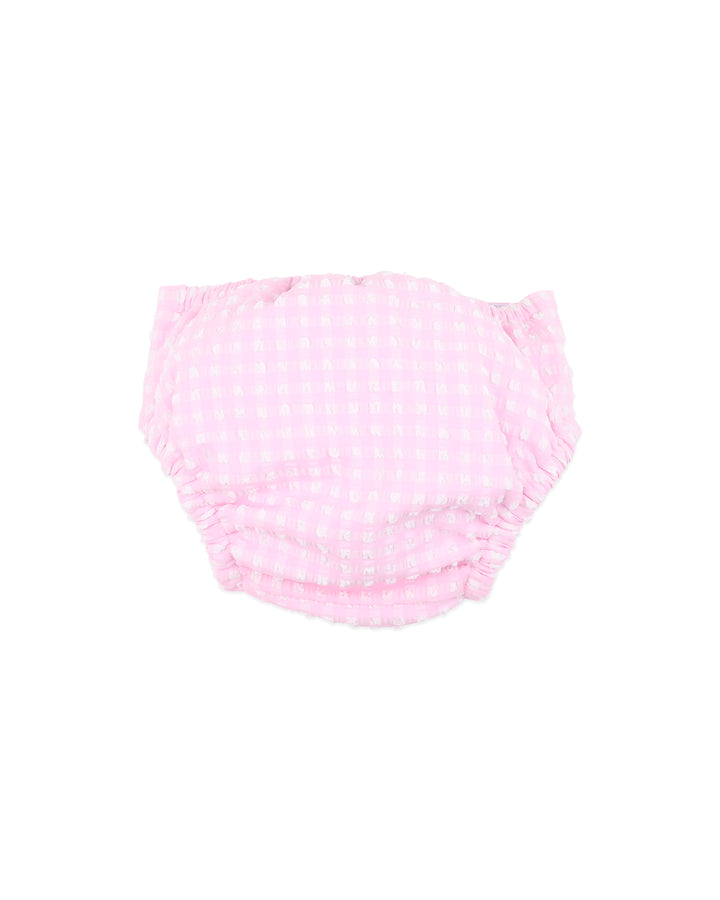 Aqua Nappy | Gingham - Pink