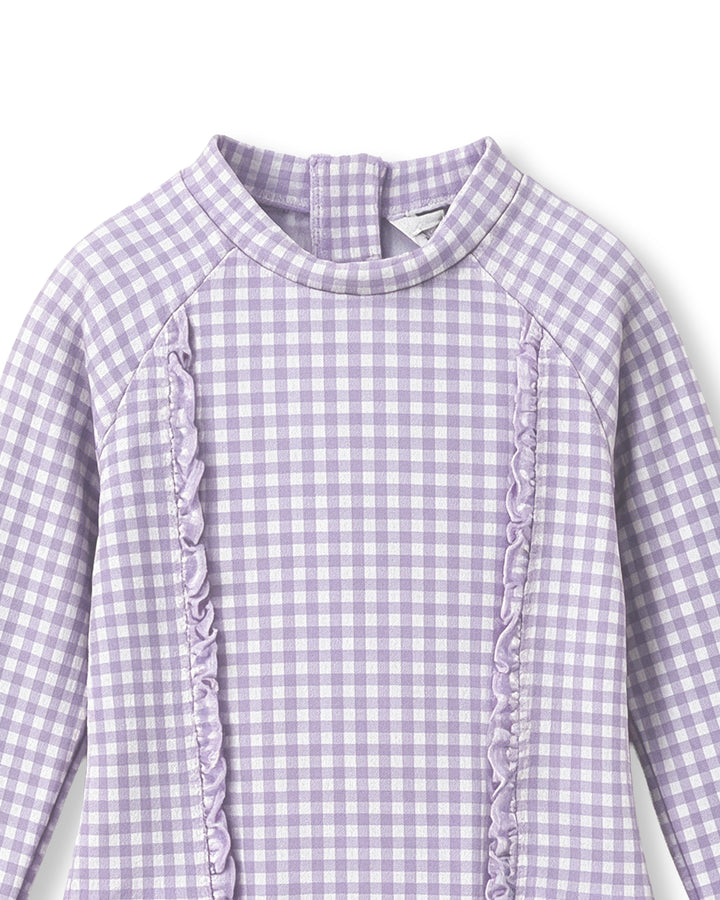 Sunsuit | Gingham - Lilac