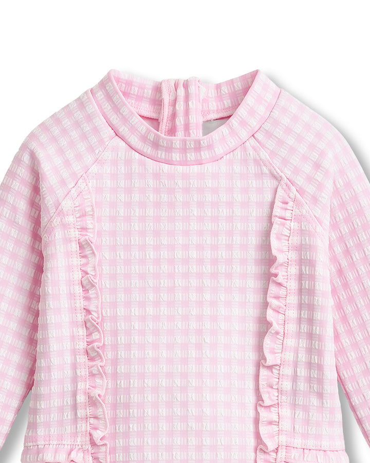Sunsuit | Gingham - Pink