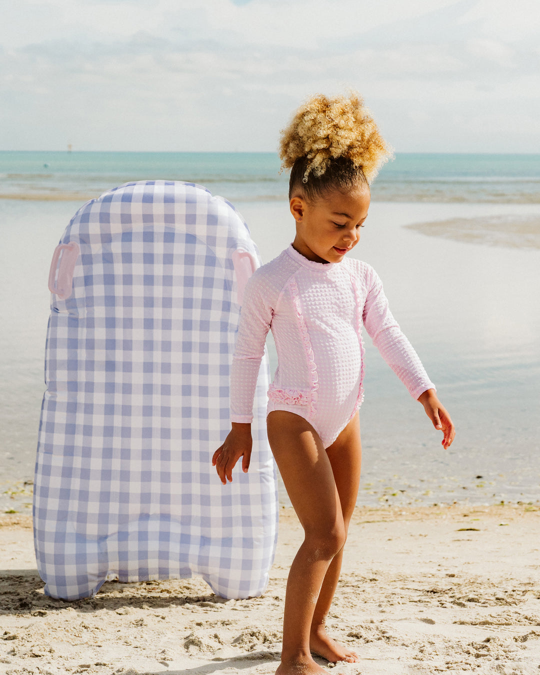 Sunsuit | Gingham - Pink