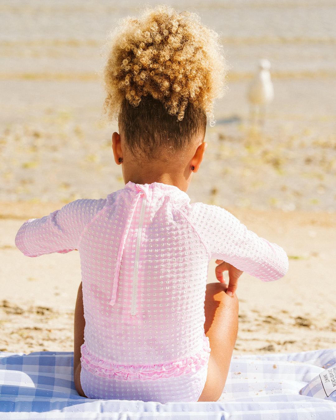 Sunsuit | Gingham - Pink