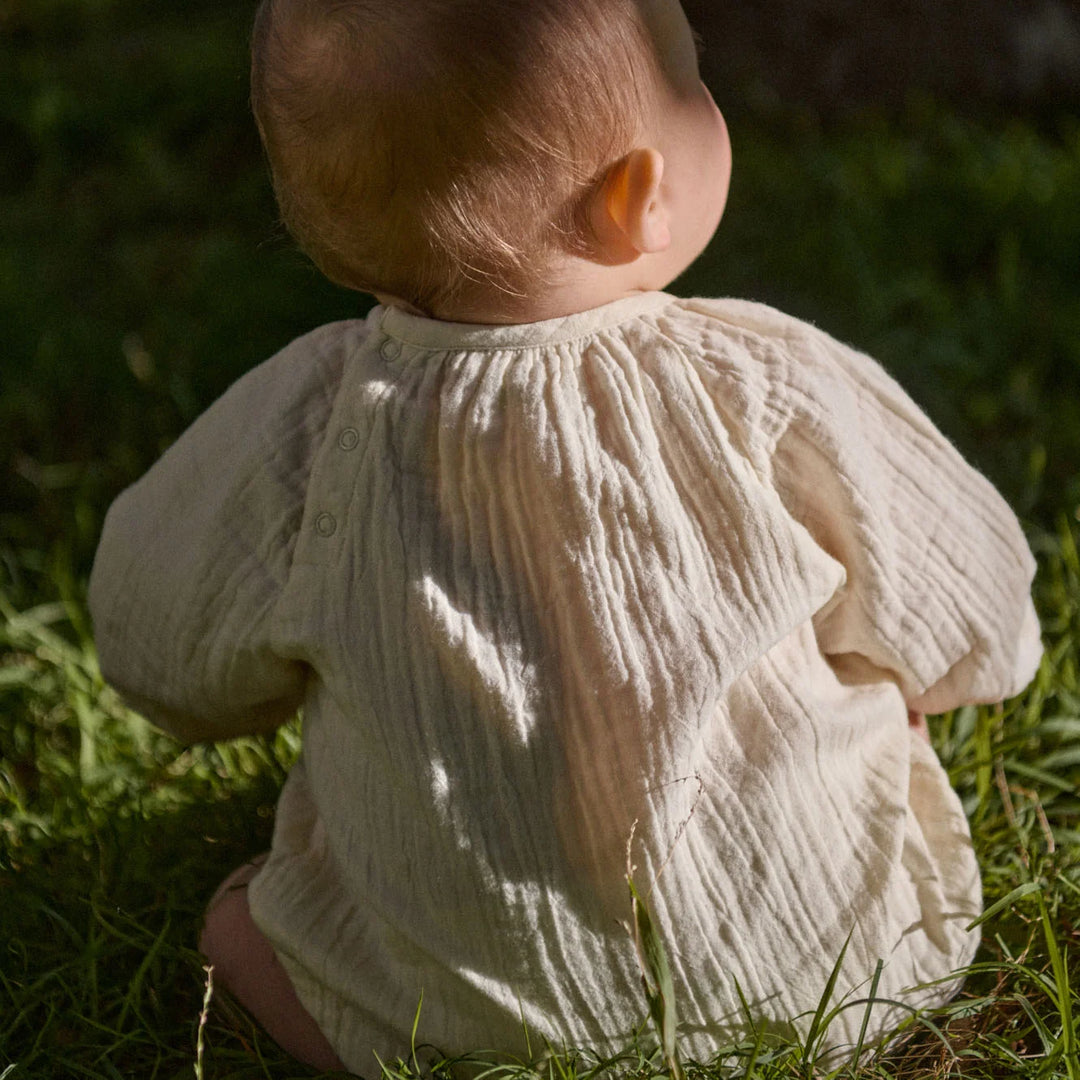 Meadow Bodysuit | Muslin - Natural