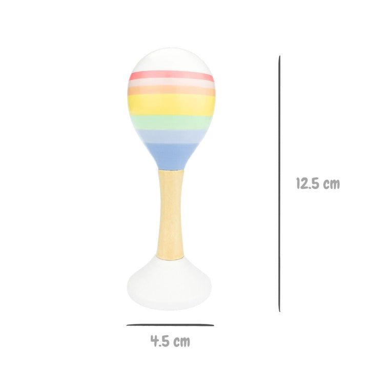 Wooden Maraca | Sweet Rainbow