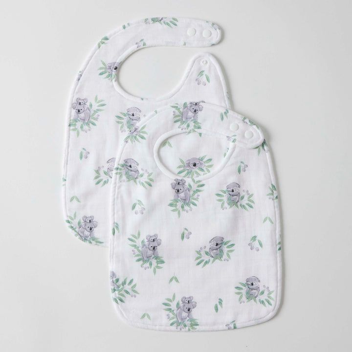 Muslin Bib Set of 2 - Koala Cuddles