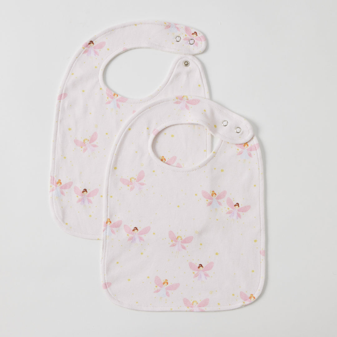Muslin Bib Set of 2 - Fairy Dust
