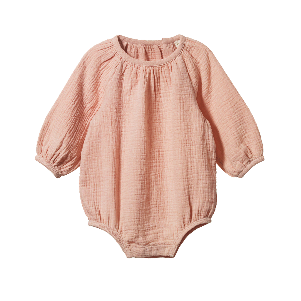 Meadow Bodysuit | Muslin - Rose Dust