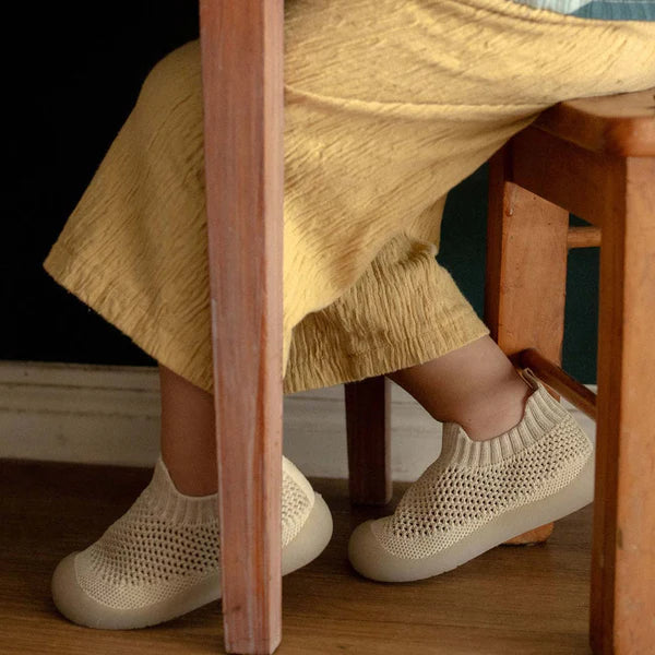 Shoes | Duckies Slip-On - Oat Fleck
