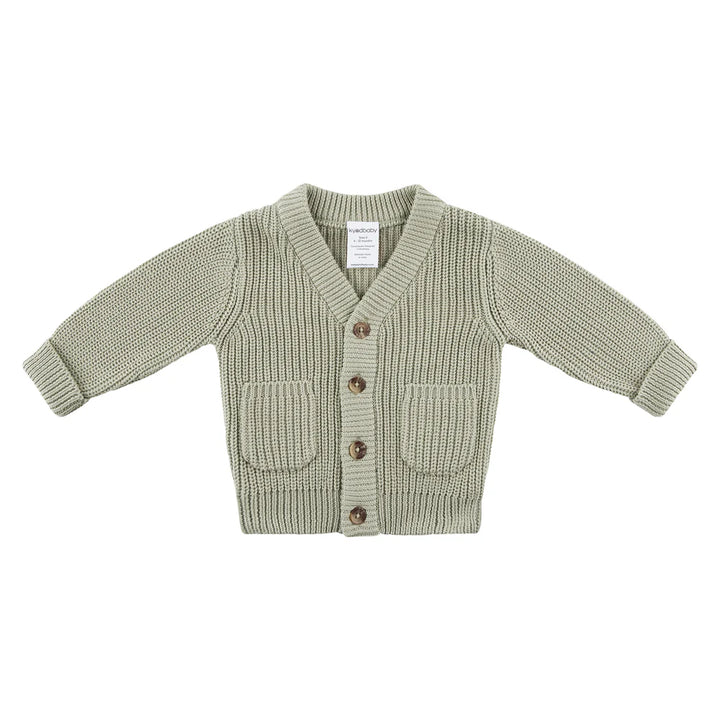 Cardigan | Chunky Knit - Sage