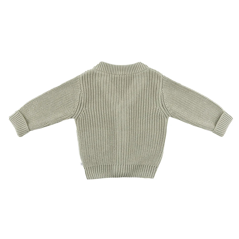 Cardigan | Chunky Knit - Sage