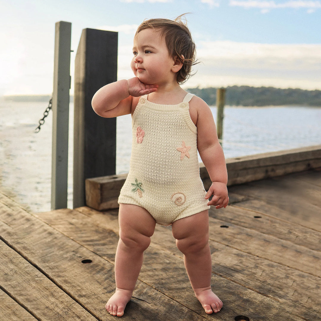 Crochet Romper | Coconut