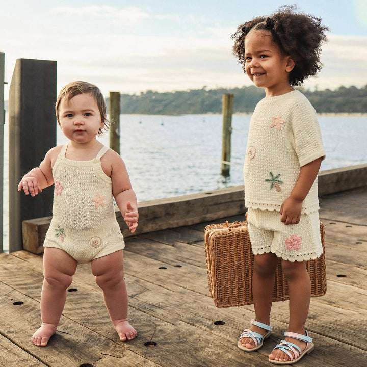 Crochet Romper | Coconut