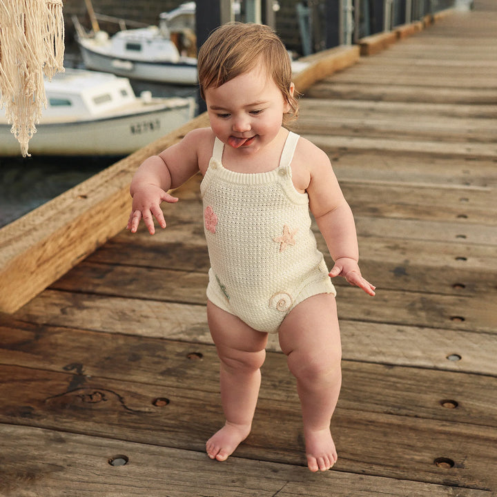 Crochet Romper | Coconut