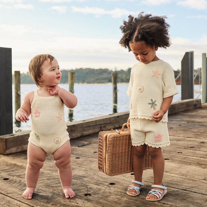 Crochet Romper | Coconut