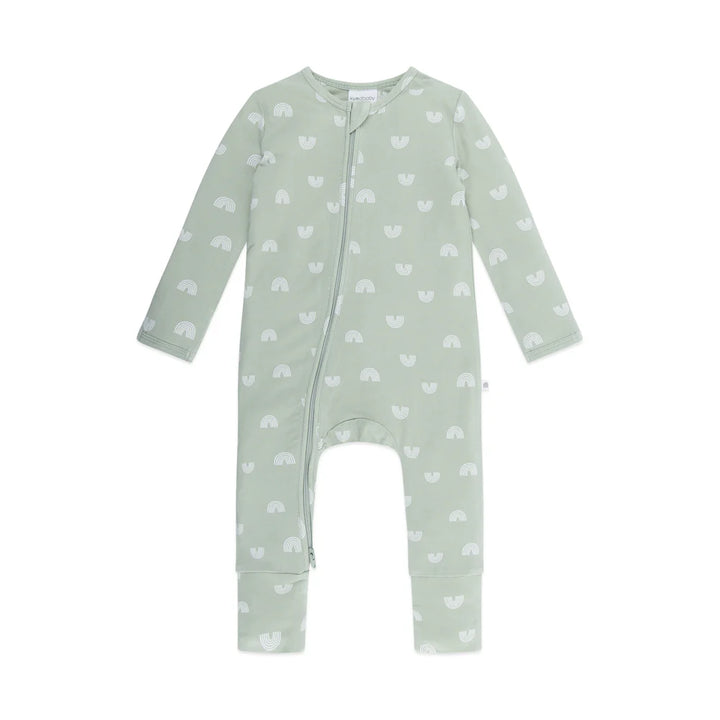 Onesie | Day or Night Long Sleeve - Sage Rainbow