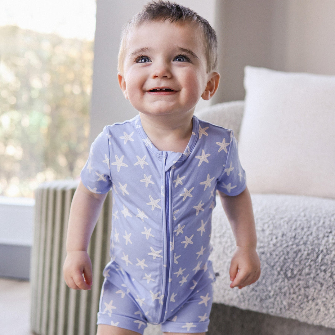 Essential Short Sleeve Onesie - Star Fish