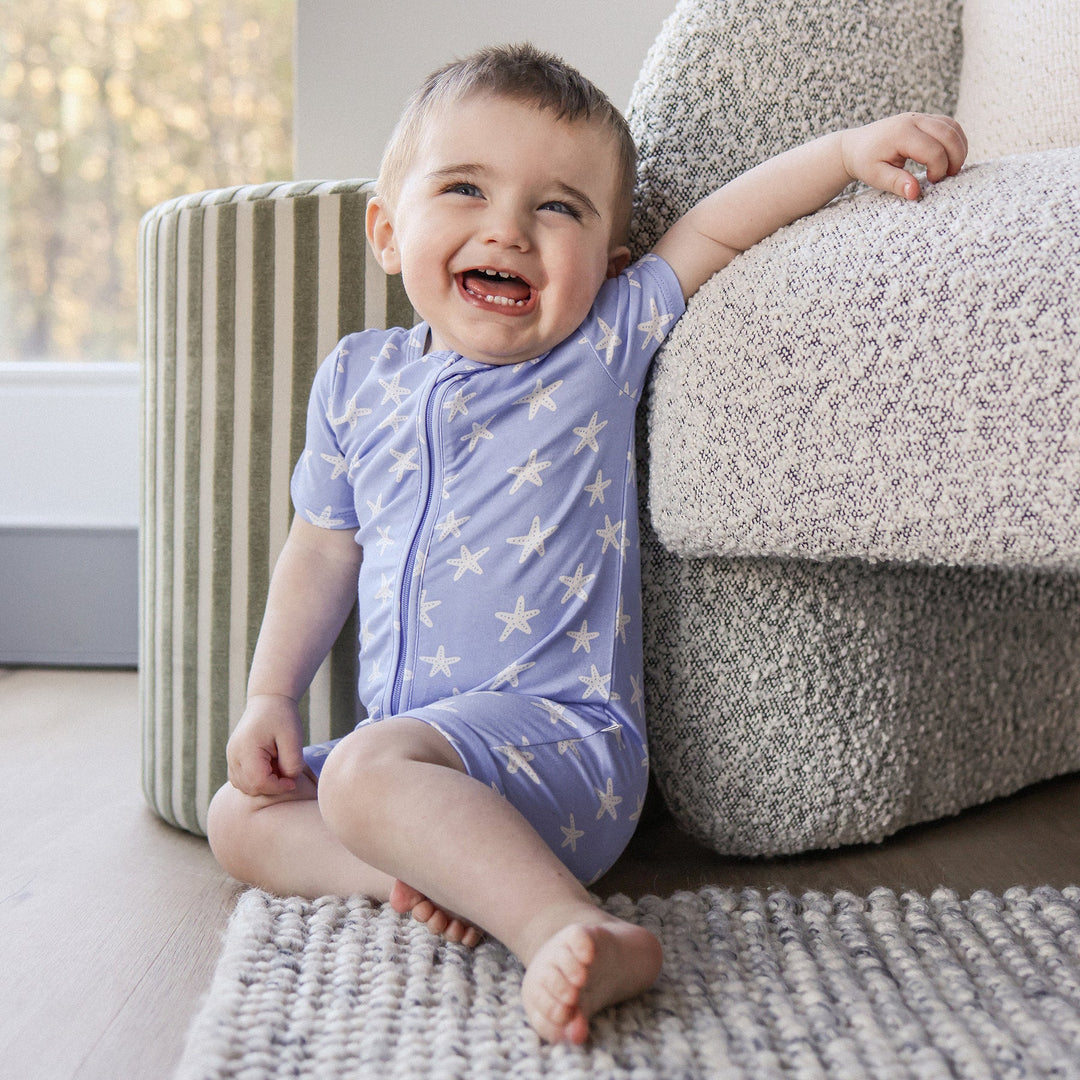 Essential Short Sleeve Onesie - Star Fish