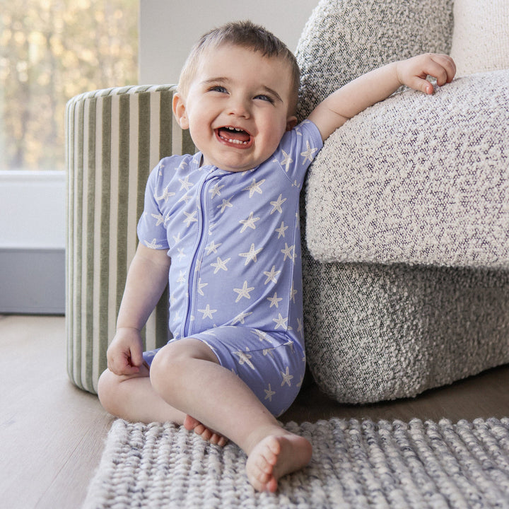 Essential Short Sleeve Onesie - Star Fish