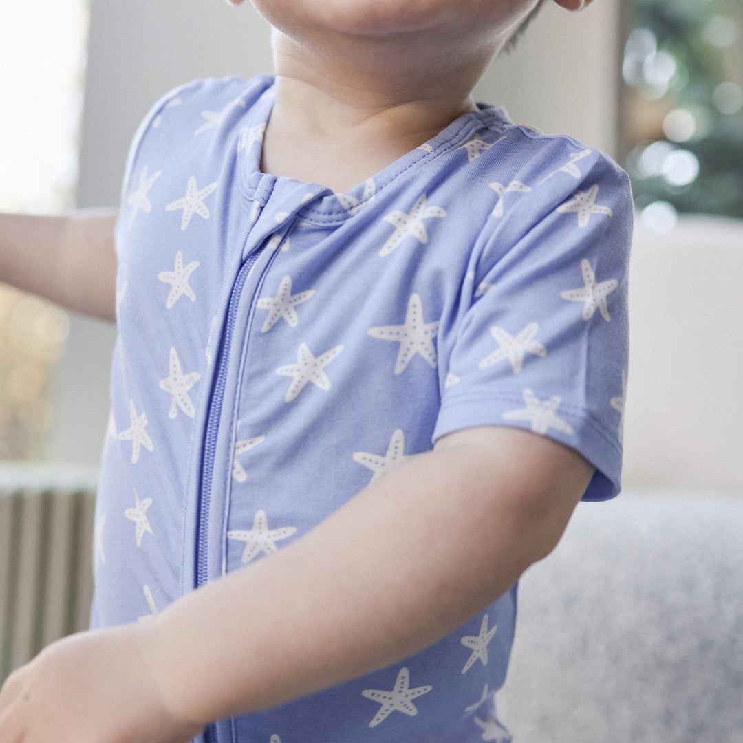 Essential Short Sleeve Onesie - Star Fish